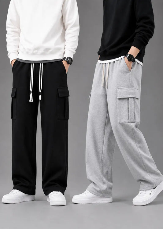 Bundle Of 2 Baggy Cargo Trousers – Soliches