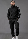 Soliches - Black Pipin Tracksuit for Men
