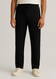 Black Waffle Knitted Trouser – Soliches