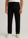 Black Waffle Knitted Trouser – Soliches