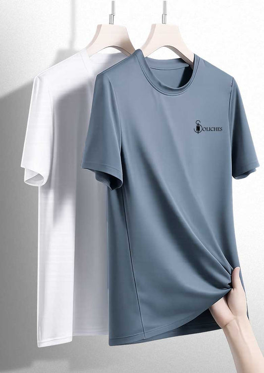 Bundle Of 2 Grey & White Dr-Fit T-shirts - Soliches