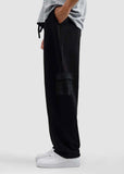 Black Baggy Cargo Trouser - Soliches