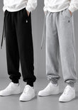 Bundle Of 2 Terry Trousers | Grey & Black – Soliches