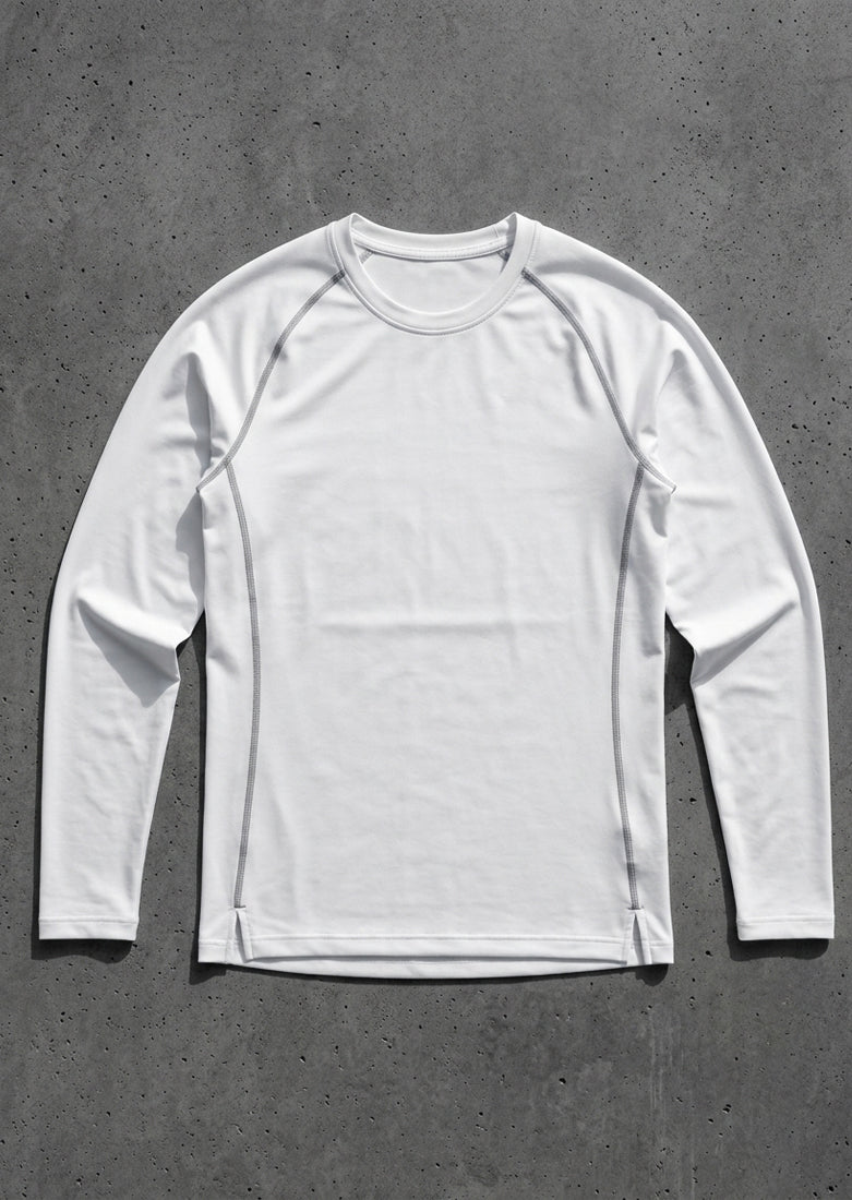 Soliches - Premium White Compression Performance T-Shirt