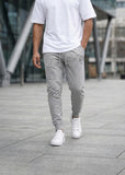 Soliches - Crown Emblem Grey Trousers