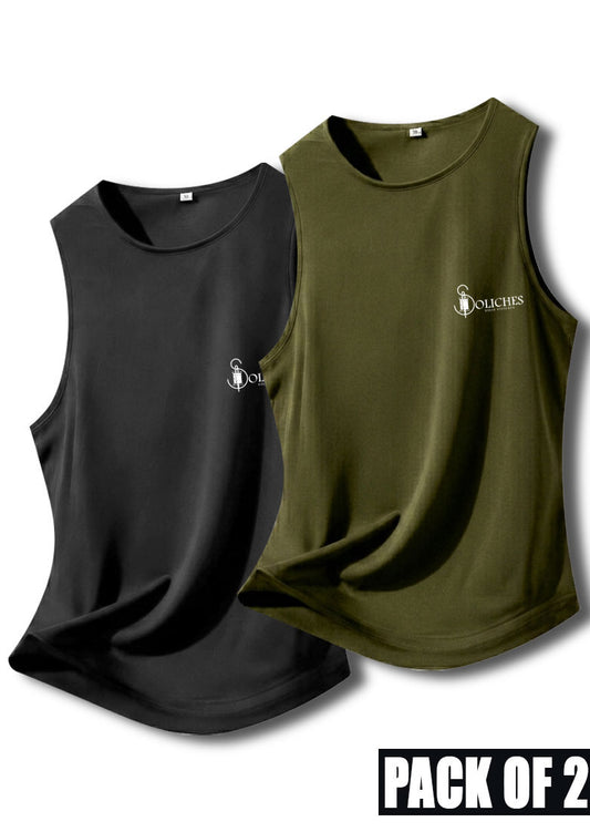 Bundle Of 2 Olive & Black Dr-Fit Sandos - Soliches