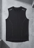 Soliches - Premium Black Dri-Fit Gym Sando