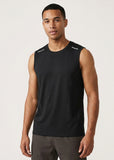 Soliches - Premium Black Dri-Fit Gym Sando