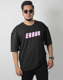 ERROR Printed Oversized T-shirt - Soliches