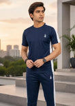 Soliches – Premium Navy Athletic Outfit – Modern Comfort Wear
