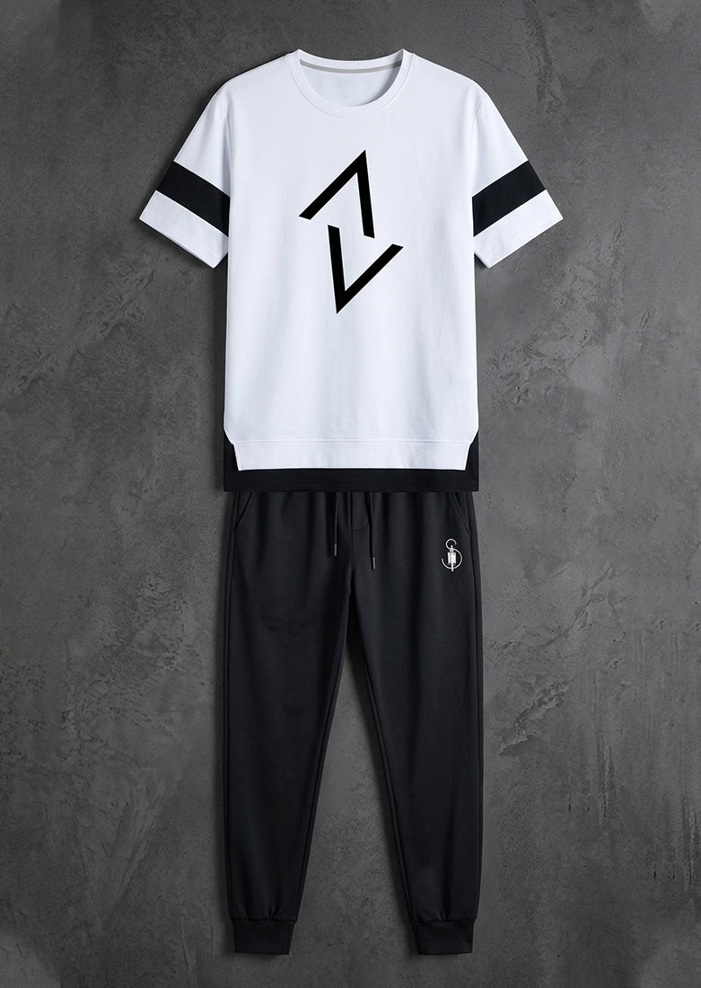 Soliches – White Start Love Tracksuit For Mens