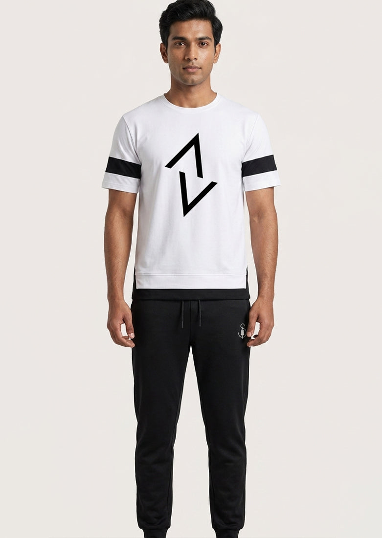 Soliches – White Start Love Tracksuit For Mens