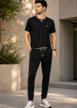 Soliches - Black Contrast Tracksuit