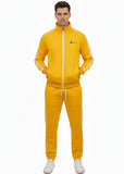 Yellow and white Stripe Winter Tracksuit