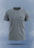 Soliches Performance Dri-Fit T-Shirt – Steel Grey | Lightweight Sports & Gym Tee for Men