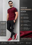 Soliches - Maroon Warmup Tracksuit