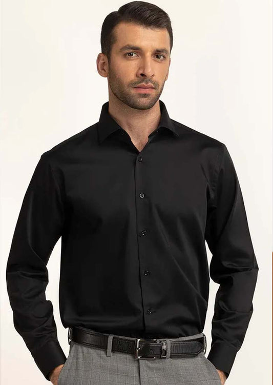 Black Formal Shirt For Mens