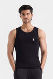 Black Signature Sando For Men - Soliches