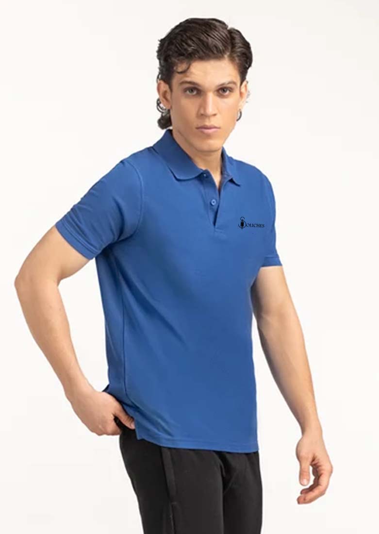 Soliches Premium Royal Blue Polo T-Shirt