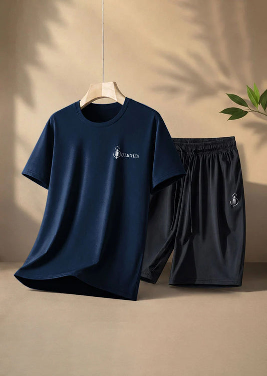 Soliches – Navy Dri-Fit Performance Gym Set