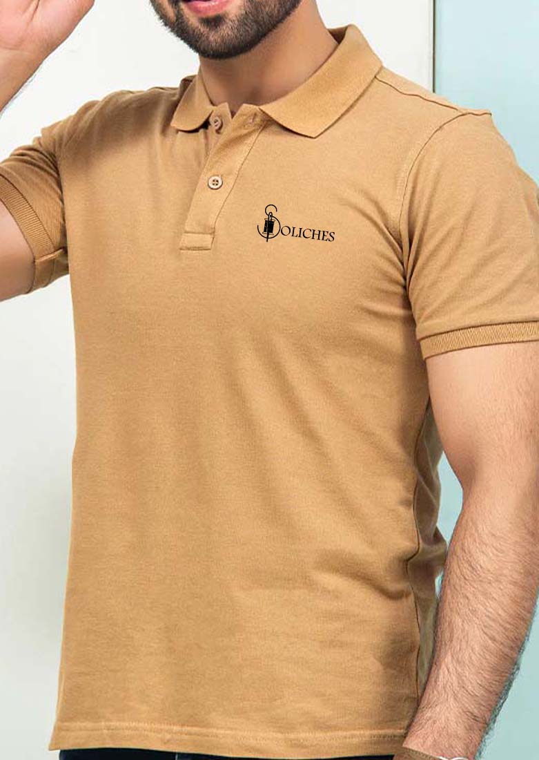 Soliches Premium Camel Polo T-Shirt