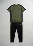 Soliches – Premium Olive Athletic Outfit – Modern Comfort Wear