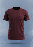 Soliches Performance Dri-Fit T-Shirt – Maroon | Lightweight Sports & Gym Tee for Men