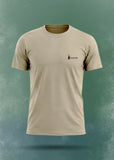Soliches Performance Dri-Fit T-Shirt – Beige| Lightweight Sports & Gym Tee for Men