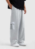 Grey Baggy Cargo Trouser - Soliches