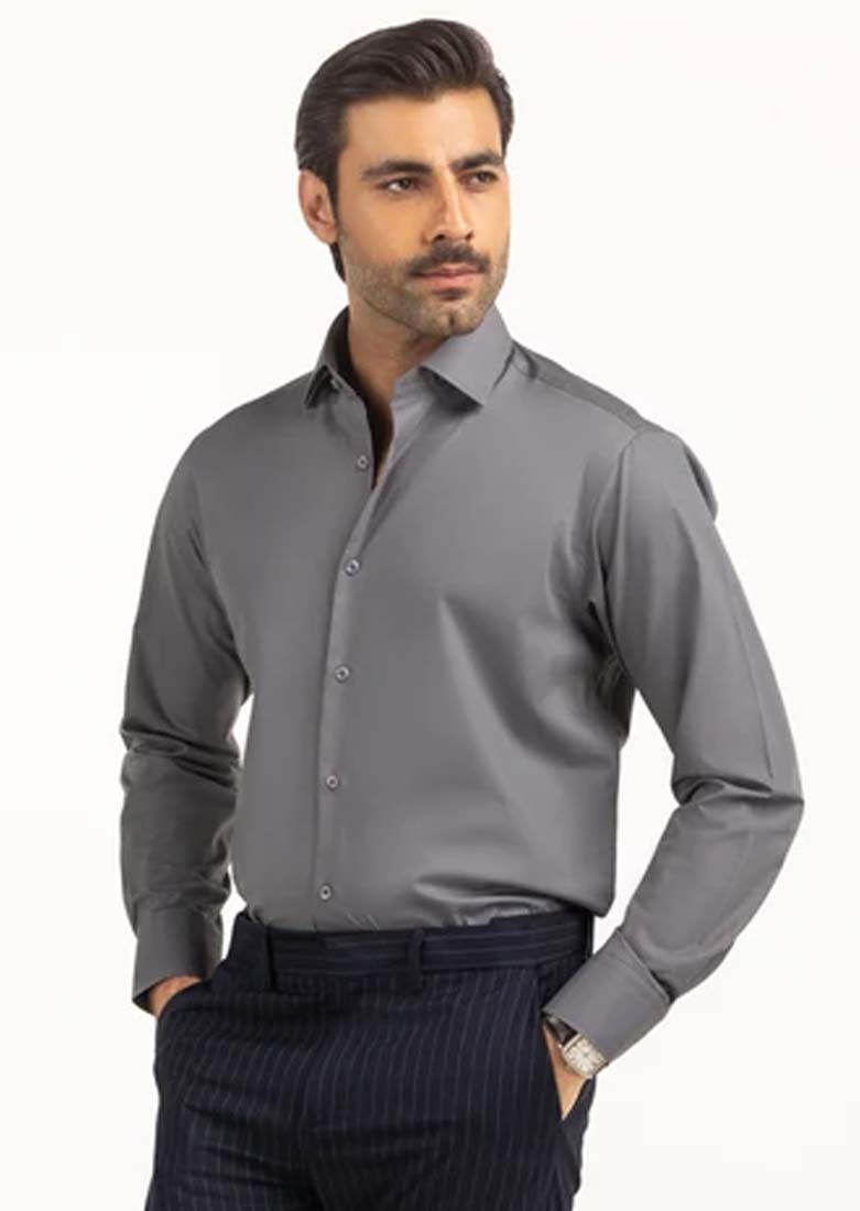 GreyFormal Shirt For Mens