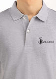Soliches Premium Hyder Grey Polo T-Shirt