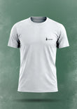 Soliches Performance Dri-Fit T-Shirt – White| Lightweight Sports & Gym Tee for Men