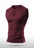 Soliches - Premium Maroon Dri-Fit Gym Sando