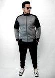 Winter Puffer Arm Zipper Tracksuit