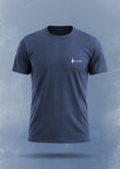 Soliches Performance Dri-Fit T-Shirt – Navy Blue | Lightweight Sports & Gym Tee for Men