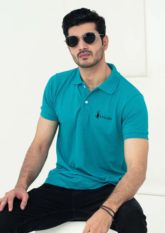 Soliches Premium Sea Green Polo T-Shirt