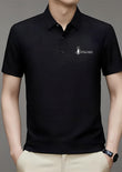 Soliches Premium Black Knitted Polo T-Shirt