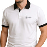 Soliches Premium White Contrast Polo T-Shirt