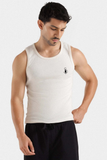 White Signature Sando For Men - Soliches