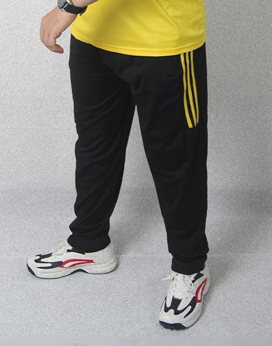 Yellow Stripes Quick Dry Trouser - Soliches